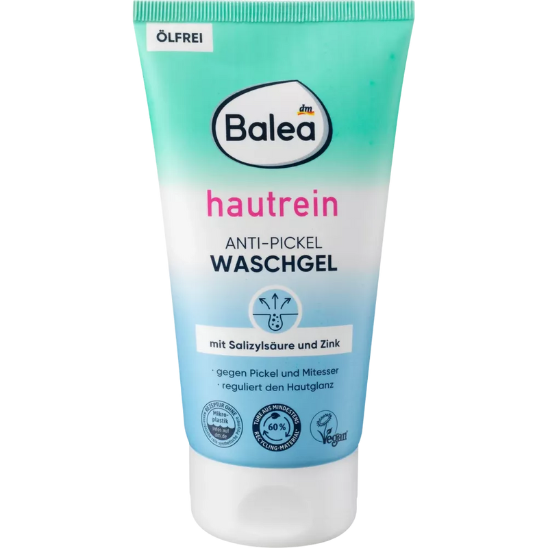 Balea Anti-Puistjes Wash Gel huidreiniger, 150 ml