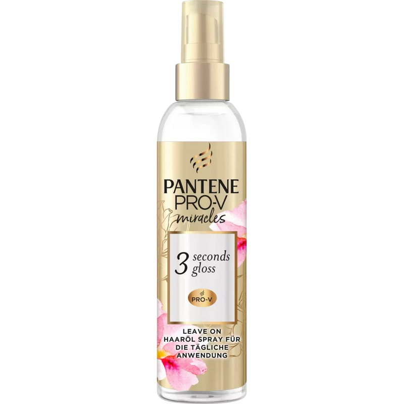 PANTENE PRO-V Haarbehandeling wonderen 3 seconden glans, haarolie spray, 145 ml