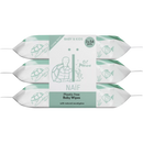 Lingettes sans plastique NAIF (8 x 54 lingettes), 432 pièces
