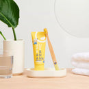 happybrush Tandenborstel kinderen bamboe Minions, vanaf 6 jaar, 1 stuks.