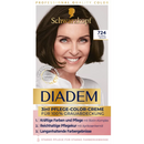 Coloration capillaire Schwarzkopf Diadem 724 Brun foncé, 1 pièce