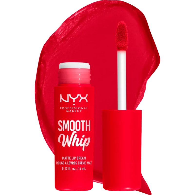 NYX PROFESSIONAL MAKEUP Lipstick Smooth Whip Matte 13 Kersen, 4 ml