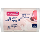 Profissimo Afvalzakken 10l met handvat Cosmeticabak, 75 stuks.