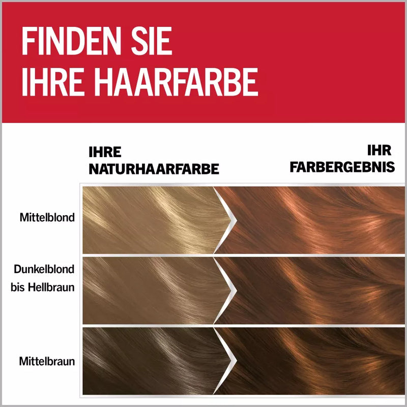 Schwarzkopf Brillance Haarkleur 847 Karamelbruin, 1 st