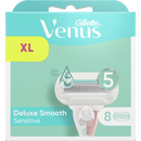 Gillette Venus Scheermesjes, Deluxe Smooth Sensitive Rosegold, 8 stuks