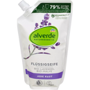 alverde NATURKOSMETIK Vloeibare zeep bio lavendel, bio malve navulverpakking, 500 ml