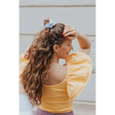 Chouchou à cheveux longs avec dégradé de couleurs, 1 pièce