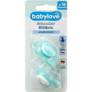 Babylove Sucette en silicone, à partir de 16 mois, 2 pièces