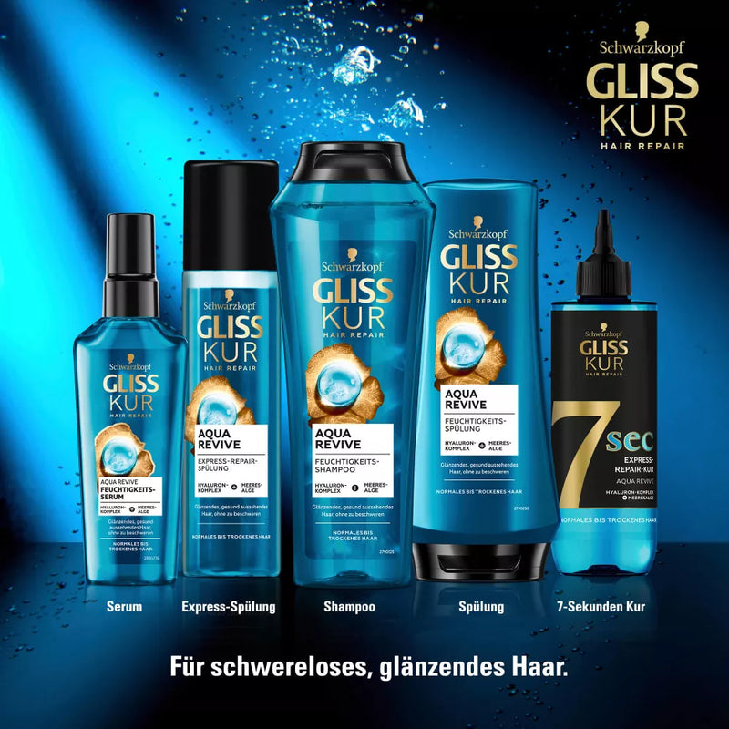 Schwarzkopf GLISS Haarserum Aqua Revive, 75 ml