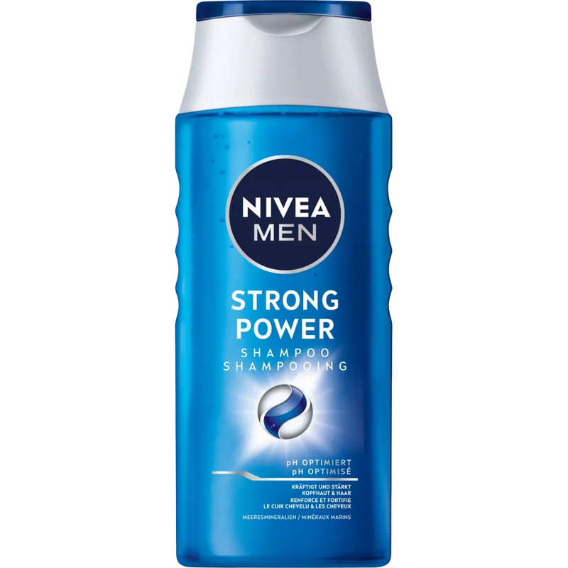 NIVEA MEN Shampoo Strong Power, 250 ml