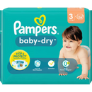 Pampers Luiers Baby Dry maat 3 Midi (6-10 kg), 34 stuks.