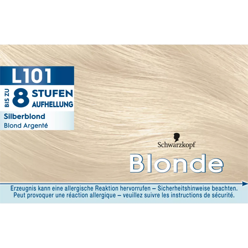 Schwarzkopf Blonde Blonde Lightener L101 Zilver Blond, 1 stuk