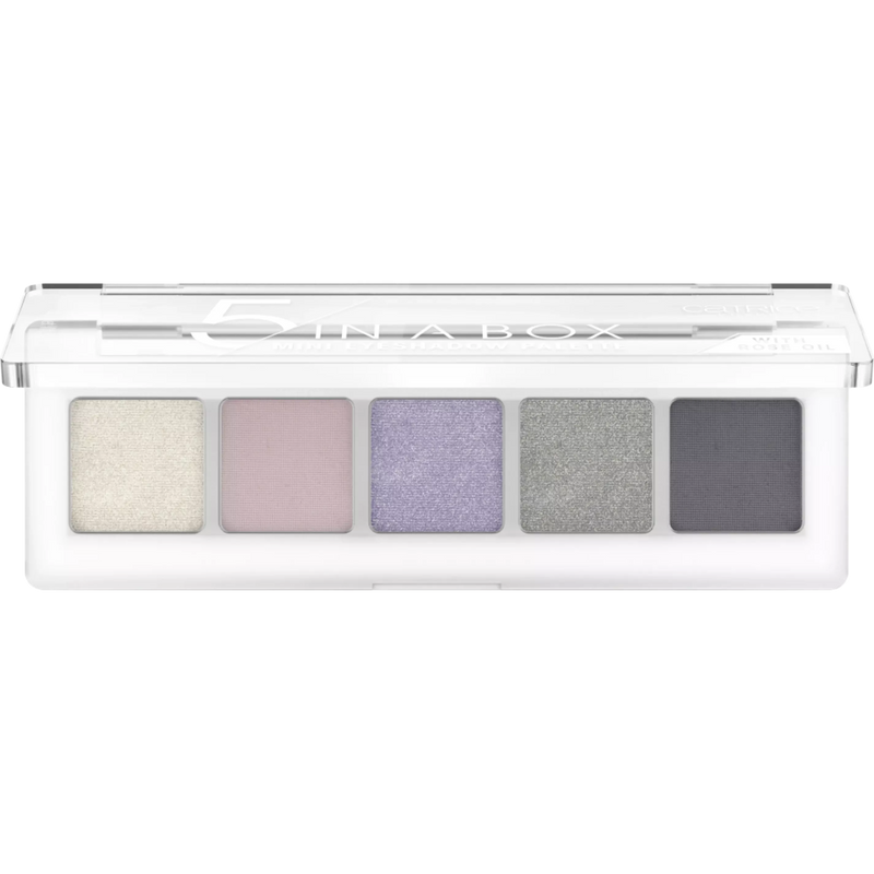 Catrice Oogschaduwpalette 5 In a Box Mini 080 Diamond Lavendel Look, 4 g