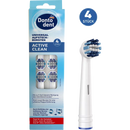 Dontodent Universele opzetborstels Active Clean, 4 stuks