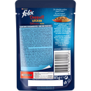 Felix Katten Natvoer, Adult, Zo goed als het eruit ziet Dubbel lekker met rundvlees & gevogelte, 85 g