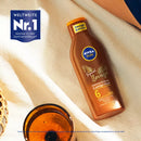 NIVEA SUN Zonnemelk tropisch brons SPF 6, 200 ml