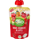 dmBio Quetschie peer-aardbei in appel van 1 jaar, demeter, 100 g