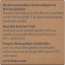 Lavera Make-up remover pads herbruikbaar, 3 stuks.