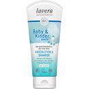 Lavera Lotion lavante et shampoing pour bébés et enfants sensibles, 200 ml