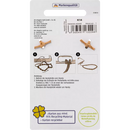 Chaîne de téléphone portable ebelin avec l'inscription "HAPPY", 1 pièce.