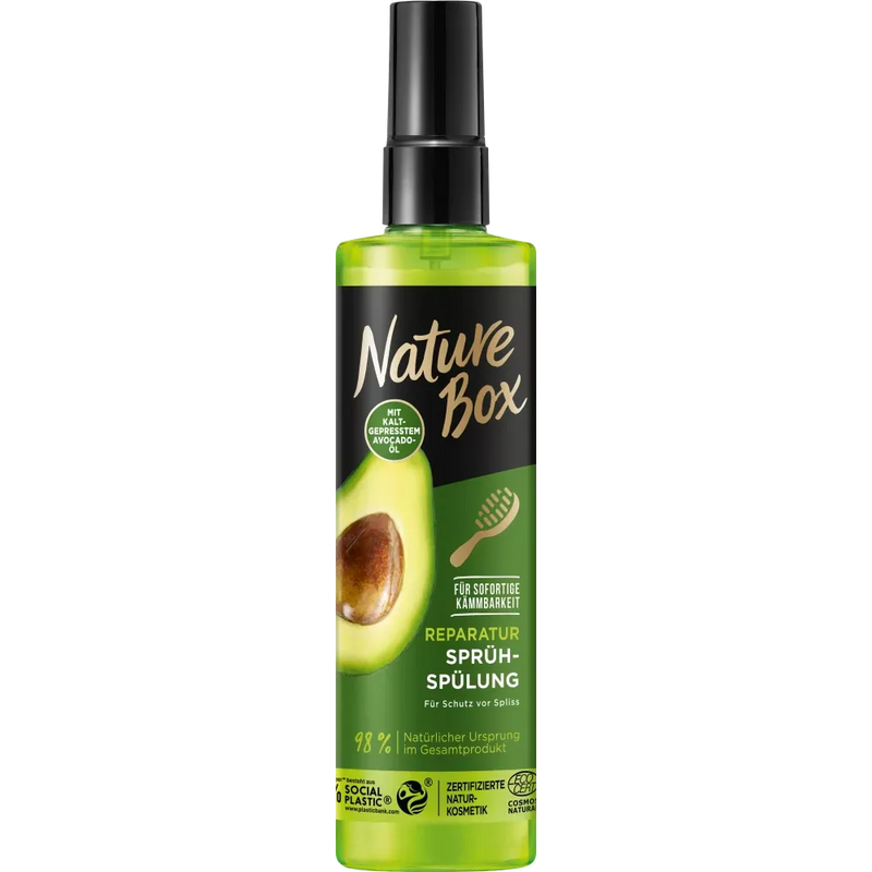 Nature Box Spray Conditioner Avocado Olie, 200 ml