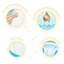 Huggies Luiers Newborn maat 2, 3-6kg, halfmaand doos, 210 stuks