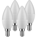 Bougie LED Müller Licht 5,5 W E14, lot de 4