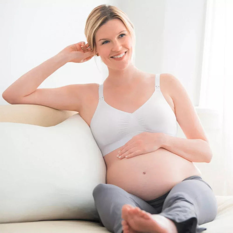 Medela Zwangerschaps- en borstvoedingsbeha comfort wit, maat L, 1 stuk
