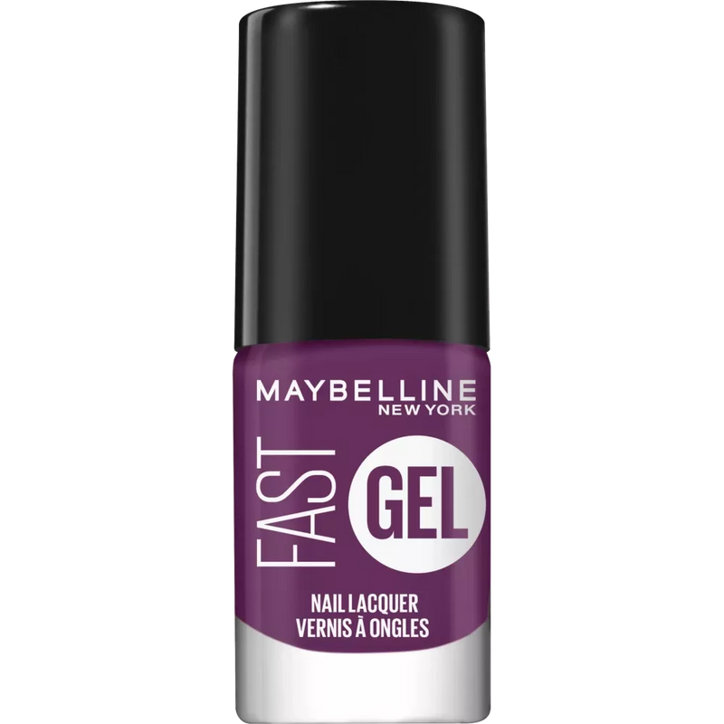 Maybelline New York Nagellak Fast Gel 08 Wicked Berry, 6,7 ml