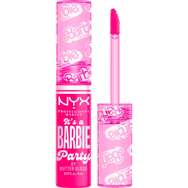 NYX PROFESSIONAL MAKEUP Lipgloss Butter It's A Barbie Party 01, 1 st