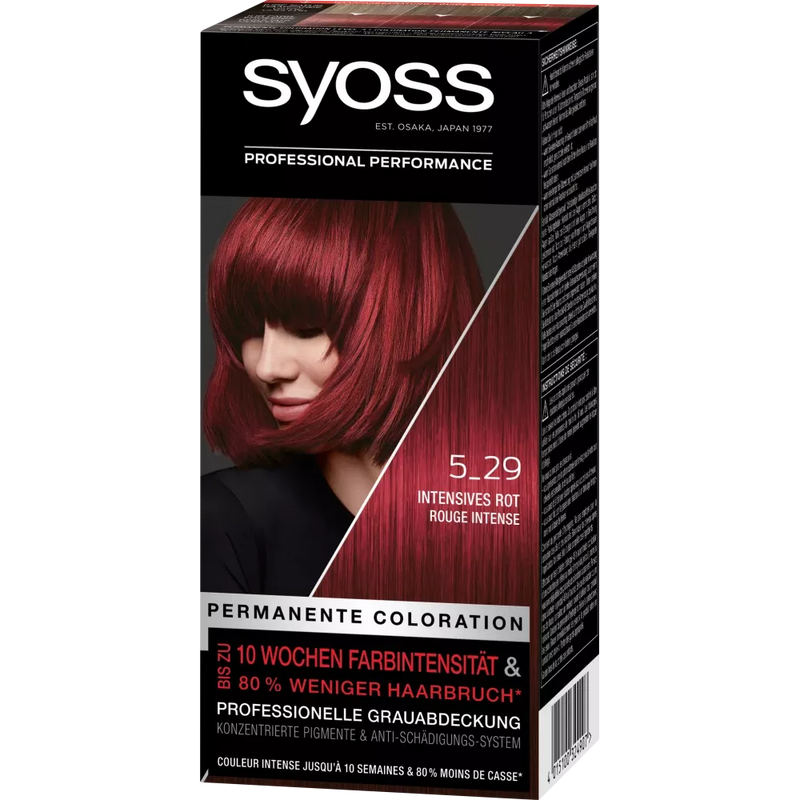 Syoss Haarkleur Professional Performance Intense Red 5_29, 1 st.