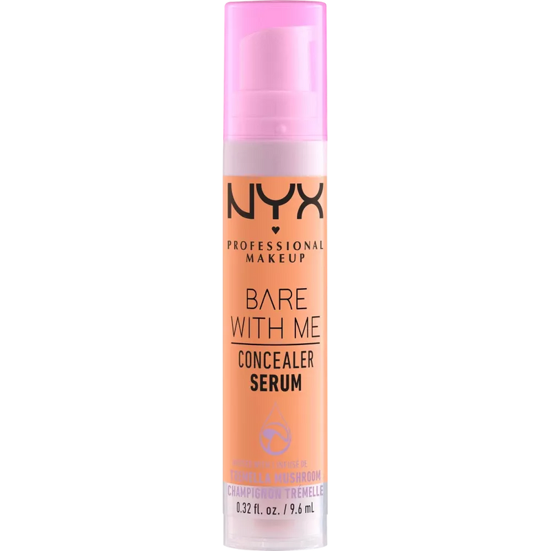 NYX PROFESSIONAL MAKEUP Concealer Serum Bare With Me 5.5 Medium Golden, 9.6 ml