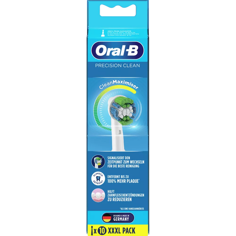 Oral-B Opzetborstels Precision Clean CleanMaximiser, 10 Stuks