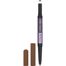 Maybelline New York Wenkbrauwpotlood Express Brow Satin Duo 02 Medium Bruin, 1 st.