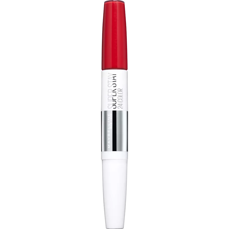 Maybelline New York Lippenstift Super Stay 24h Super Impact, Steady Red-Y, 553, 5 g