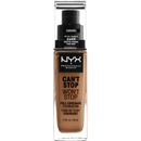 NYX PROFESSIONAL MAKEUP Fond de teint Can't Stop Won't Stop 24 heures Caramel 15, 30 ml