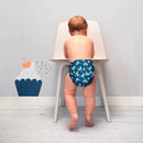 Bambino Mio Couche lavable miosolo All-in-One, chat confetti, 1 pièce