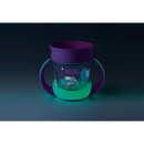Nuk Beker Mini Magic Cup Glow, paars, vanaf 6 maanden, 160ml, 1 stuk
