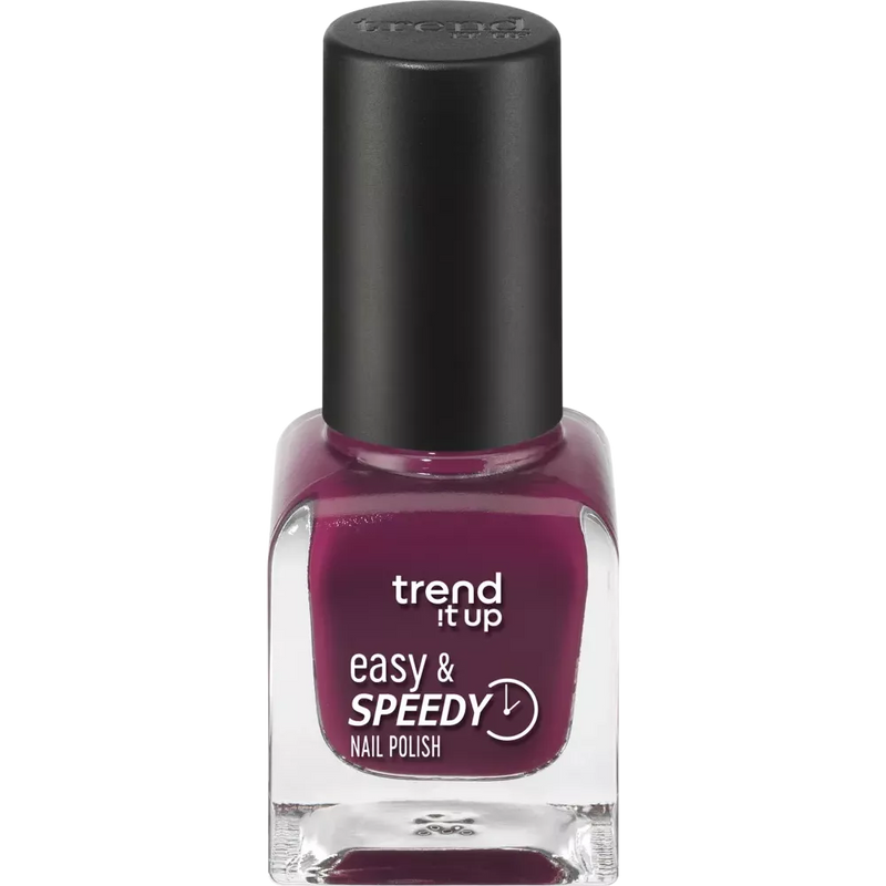 trend !t up Nagellak Easy & Speedy donker paars 330, 6 ml