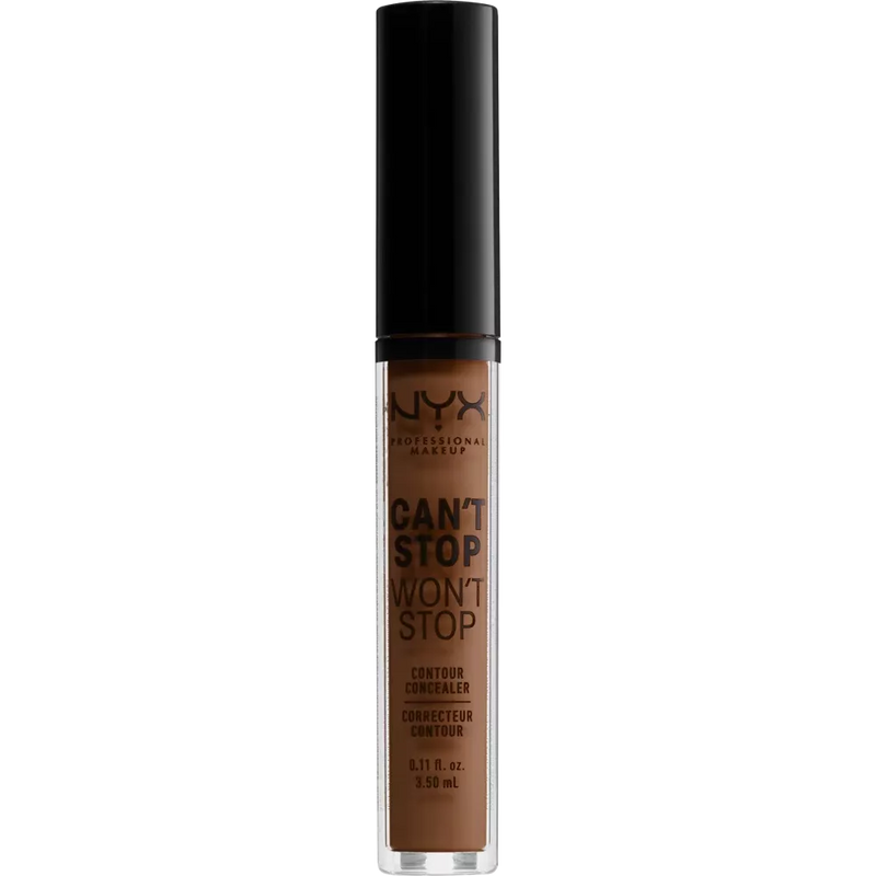 NYX PROFESSIONAL MAKEUP Concealer Can't Stop Won't Stop Contour Mocha 19, 3.5 ml