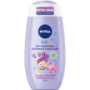 Nivea Kids Kids Douchegel & Shampoo & Conditioner 3in1 Bessengeur, 250 ml