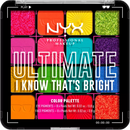 NYX PROFESSIONAL MAKEUP Oogschaduwpalette Ultimate04W I Know That's Bright, 12.8 g