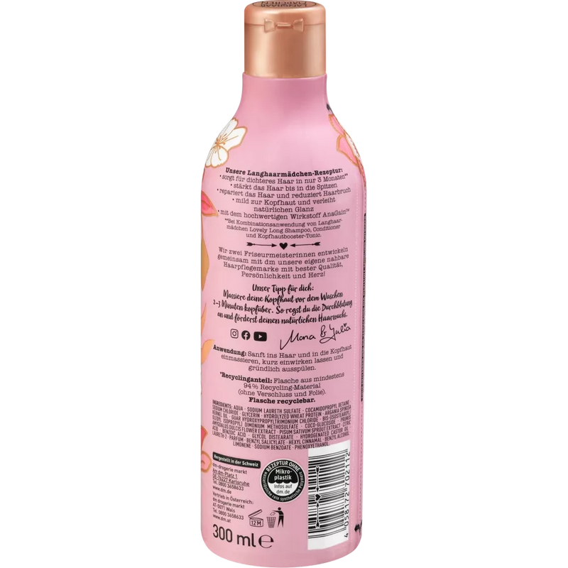 Langhaarmädchen Shampoo Lovely Long, 300 ml