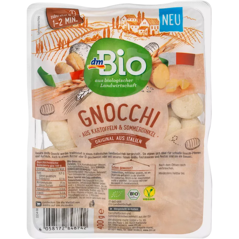 dmBio Gnocchi, 400 g