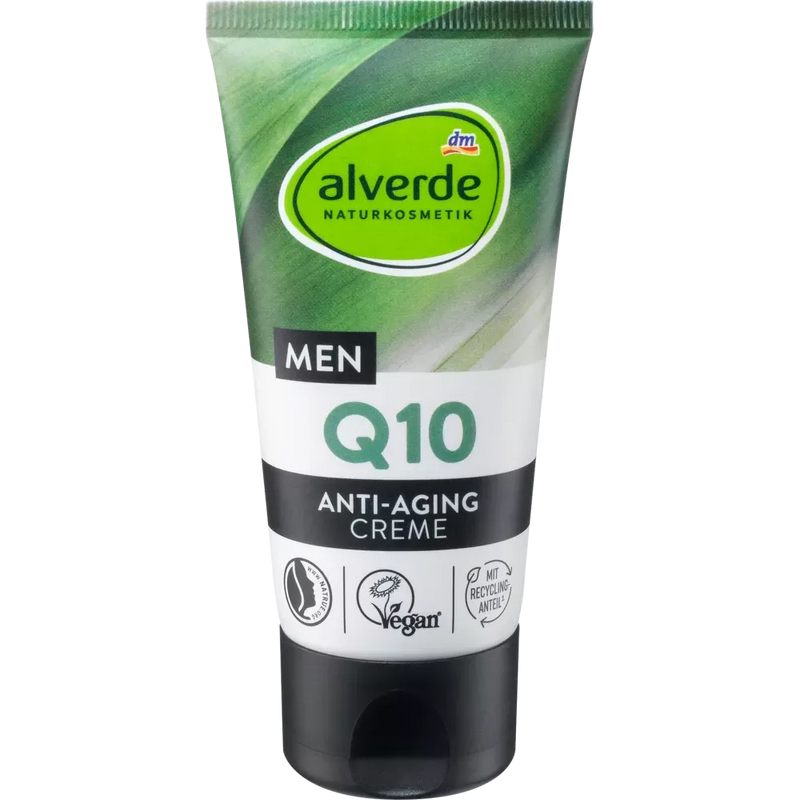 alverde MEN Active Nature Q10 Anti-Rimpel Crème, 50 ml