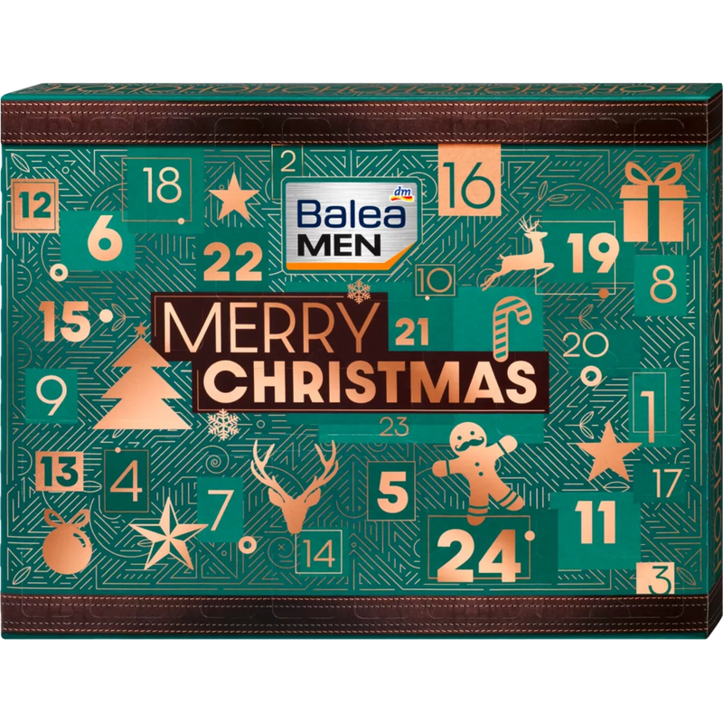 Balea MEN Adventskalender 2023 Vrolijk Kerstfeest, 1 stuk