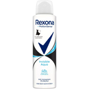 Déodorant anti-transpirant en spray Rexona Invisible Aqua, 150 ml