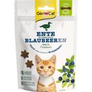 GIMCAT Snack voor katten, Zachte Snack met Eend & Bosbessen, 60 g