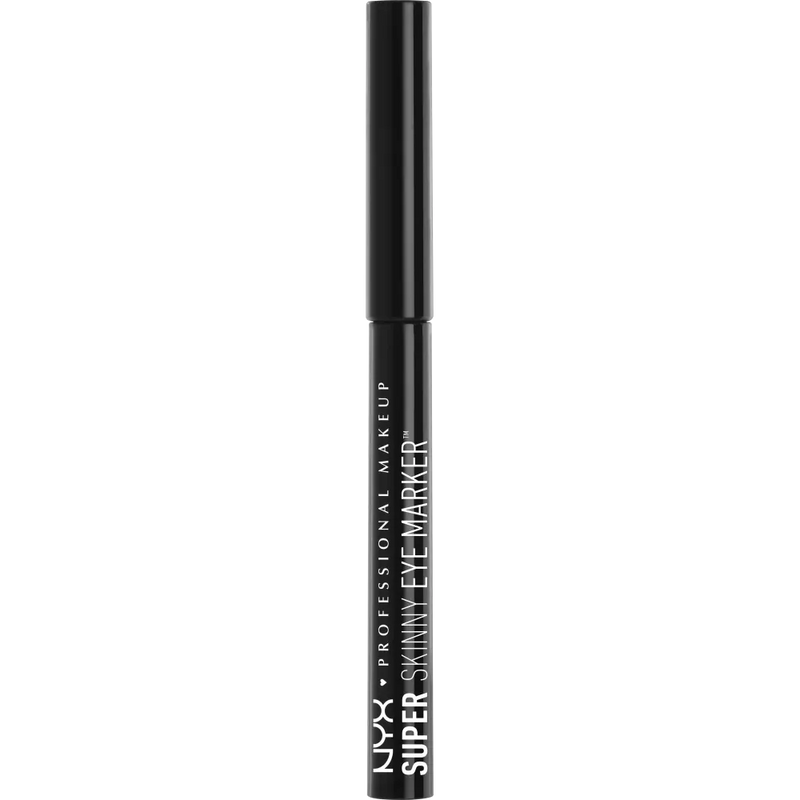 NYX PROFESSIONAL MAKEUP Eyeliner Super Skinny Eye Marker Carbon Black, 1.1 ml