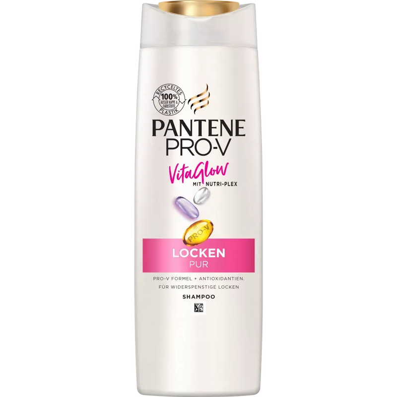 PANTENE PRO-V Shampoo Vita Glow Krullen Puur, 300 ml